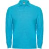 Polo Manica Lunga in Cotone - Turchese