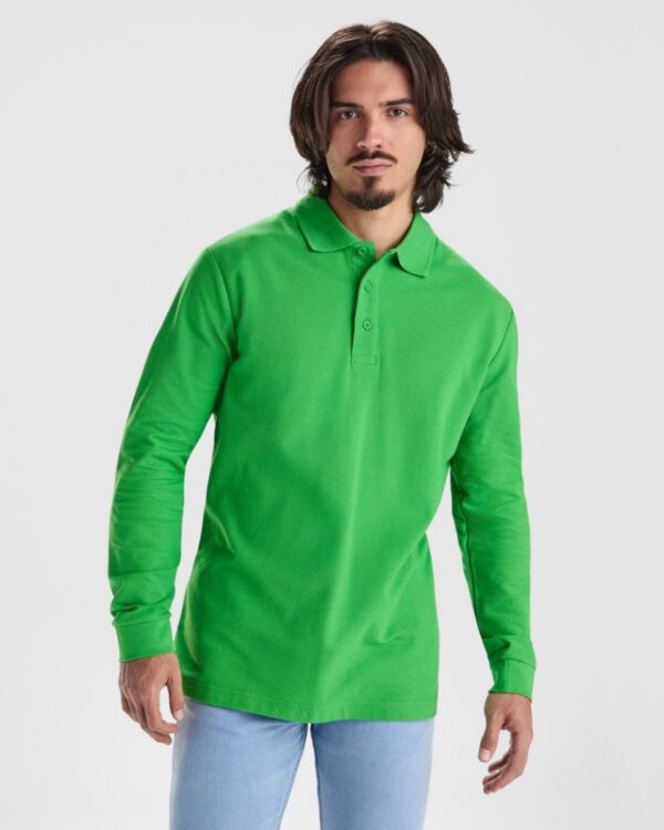 Polo Manica Lunga in Cotone - modello 1