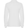 Polo Donna Manica Lunga - Bianco vista 1