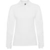 Polo Donna Manica Lunga - Bianco