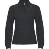 Polo Donna Manica Lunga - Piombo Scuro
