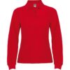 Polo Donna Manica Lunga - Rosso