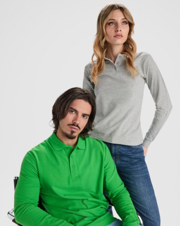 Polo Donna Manica Lunga - dettaglio 4