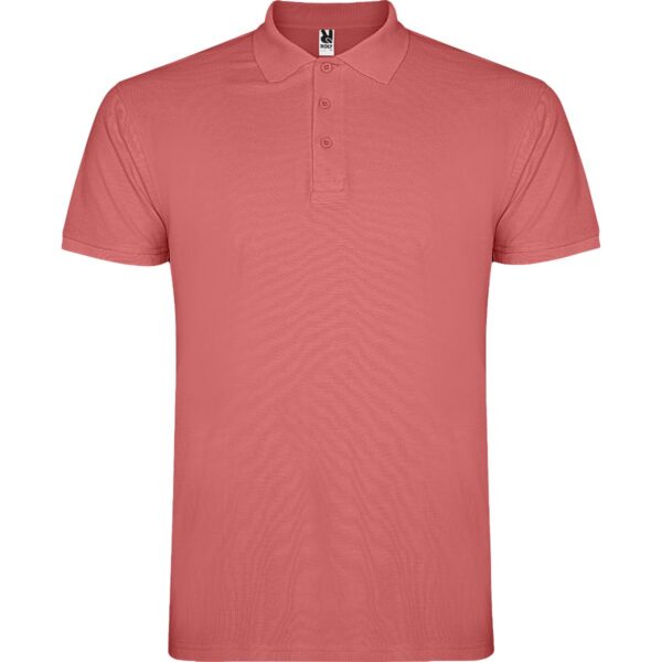 Polo Classica in Cotone - Rosso Crisantemo
