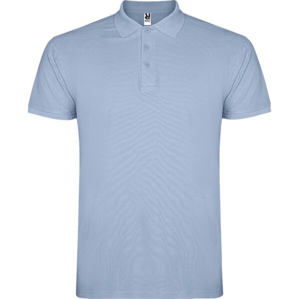 Polo Classica in Cotone - Azzurro Zen