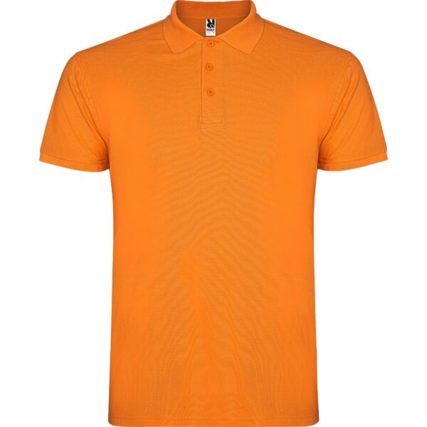 Polo Classica in Cotone - Arancione