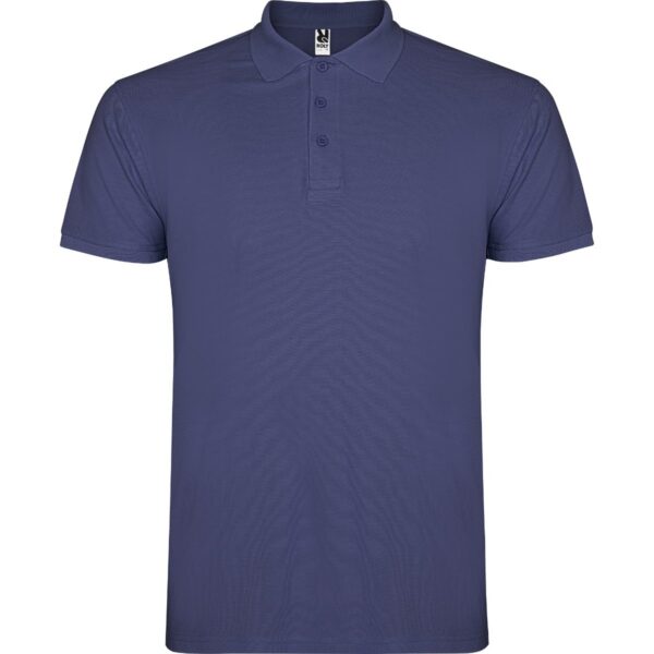 Polo Classica in Cotone - Blu Denim