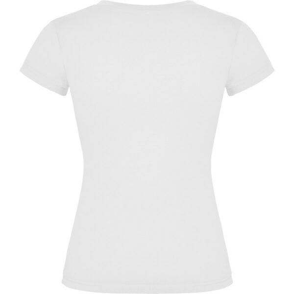 T-Shirt Donna Scollo a V - Bianco dettaglio 1