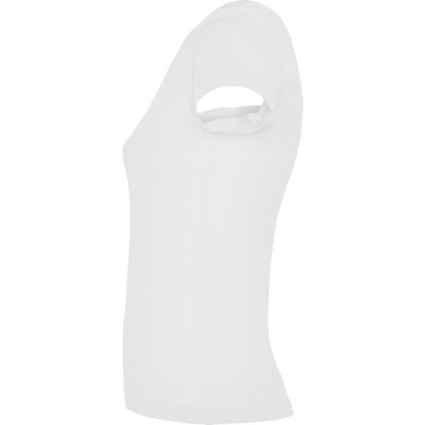 T-Shirt Donna Scollo a V - Bianco dettaglio 2