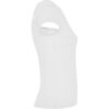 T-Shirt Donna Scollo a V - Bianco dettaglio 3