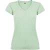T-Shirt Donna Scollo a V - Verde Mist