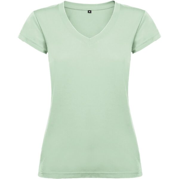 T-Shirt Donna Scollo a V - Verde Mist