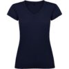 T-Shirt Donna Scollo a V - Blu Navy