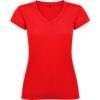 T-Shirt Donna Scollo a V - Rosso