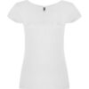 T-Shirt Donna Scollo Ampio - Bianco