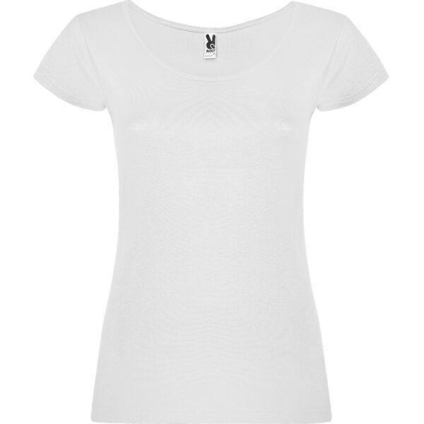 T-Shirt Donna Scollo Ampio - Bianco