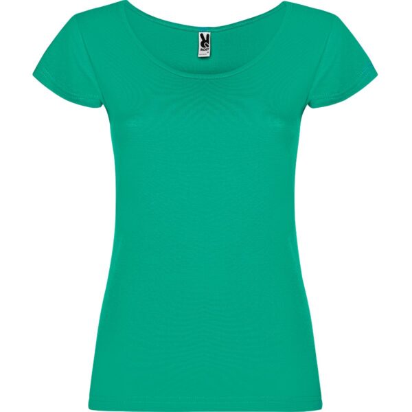 T-Shirt Donna Scollo Ampio - Jade