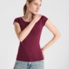 T-Shirt Donna Scollo Ampio - dettaglio 1