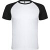 T-Shirt Tecnica Bicolore - Bianco/Nero