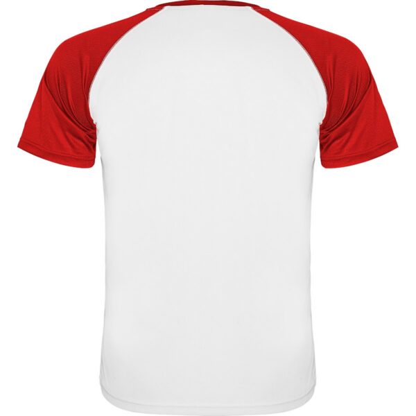T-Shirt Tecnica Bicolore - Bianco/Rosso dettaglio 1