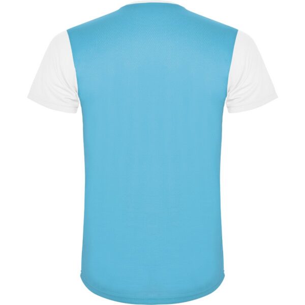 T-Shirt Tecnica Bicolore - Bianco/Turchese dettaglio 1