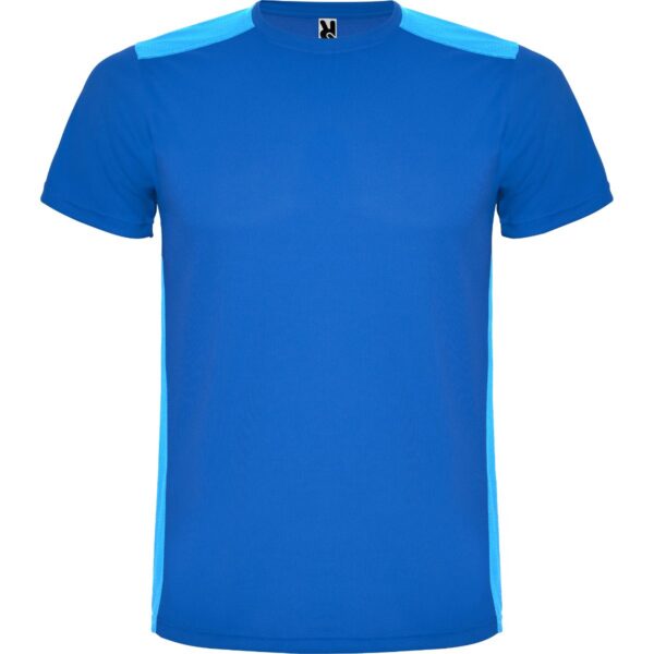 T-Shirt Tecnica Bicolore - Royal/Royal Chiaro