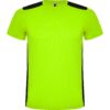 T-Shirt Tecnica Bicolore - Lime Punch/Nero