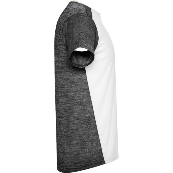 T-Shirt Tecnica - Bianco/Nero Vigorè dettaglio 3