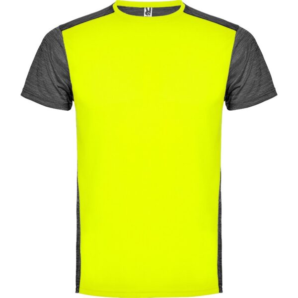 T-Shirt Tecnica - Giallo Fluo/Nero Vigorè
