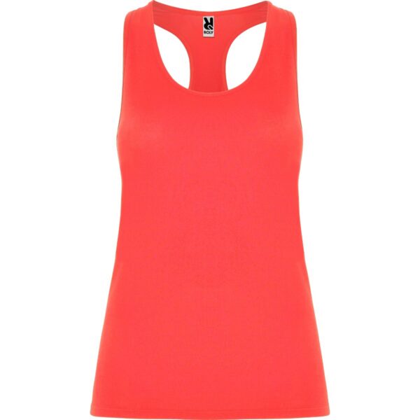Canotta Tecnica Donna - Corallo Fluo