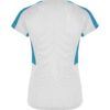 T-Shirt Tecnica Donna - Bianco/Turchese dettaglio 1