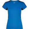 T-Shirt Tecnica Donna - Royal/Nero