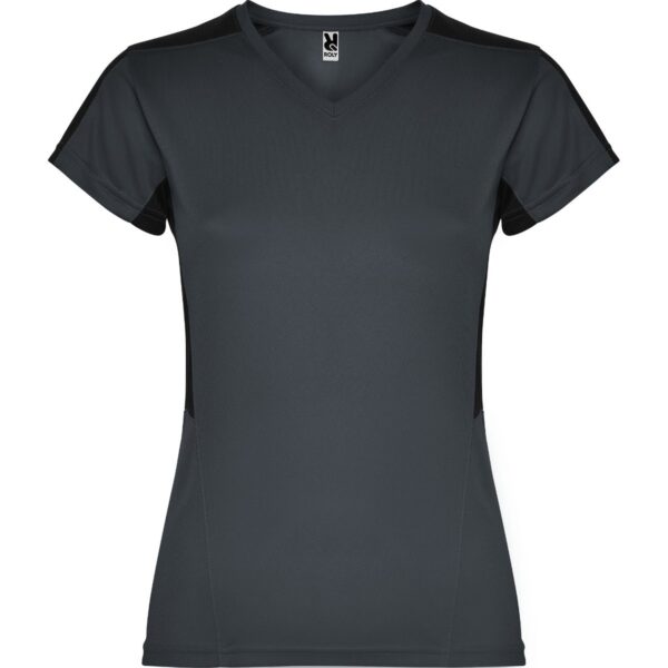 T-Shirt Tecnica Donna - Ebano/Nero