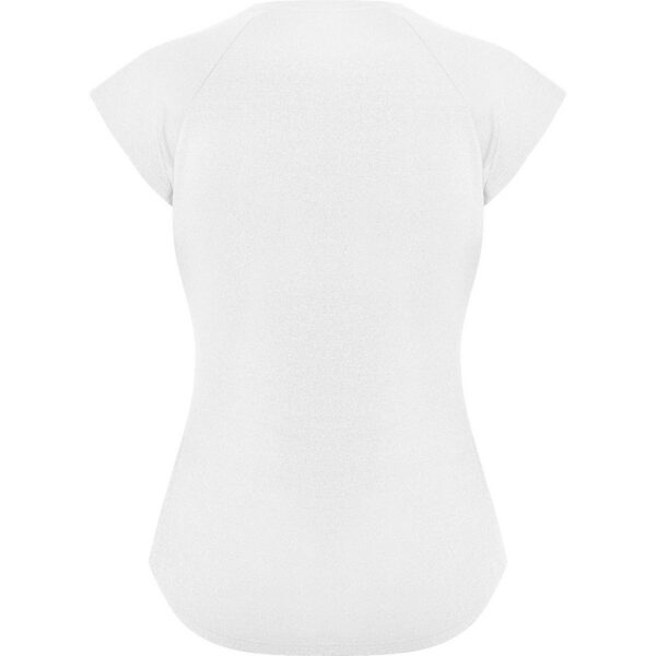T-Shirt Tecnica Stretch Donna - Bianco dettaglio 1