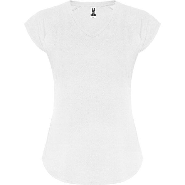 T-Shirt Tecnica Stretch Donna - Bianco
