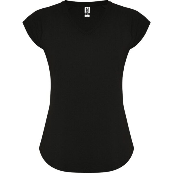T-Shirt Tecnica Stretch Donna - Nero