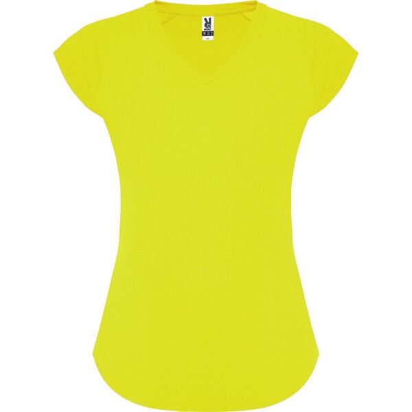 T-Shirt Tecnica Stretch Donna - Lime Limone