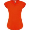 T-Shirt Tecnica Stretch Donna - Fire Orange