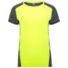 T-Shirt Tecnica Donna - Giallo Fluo/Nero Vigorè