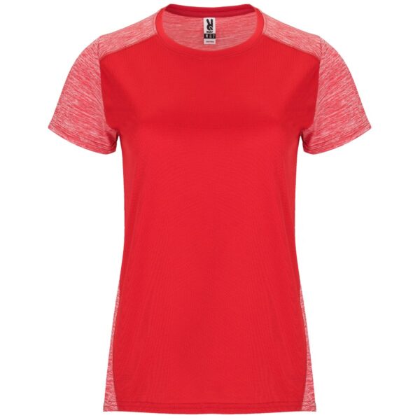 T-Shirt Tecnica Donna - Rosso/Rosso Vigorè