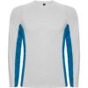 T-Shirt Tecnica Manica Lunga - Bianco/Royal