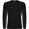 T-Shirt Tecnica Manica Lunga - Nero/Piombo Scuro