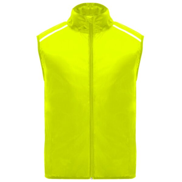 Gilet antivento ultraleggero - Giallo Fluo