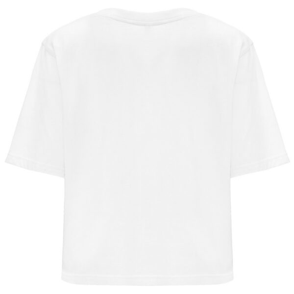 T-Shirt Donna Crop - Bianco dettaglio 1