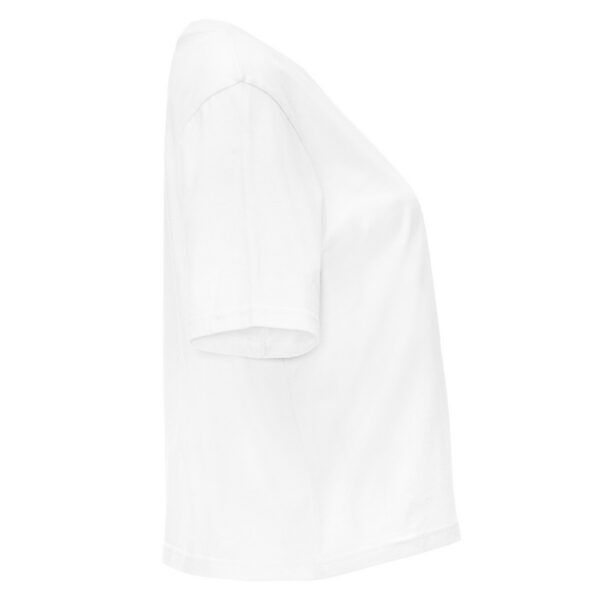 T-Shirt Donna Crop - Bianco dettaglio 3