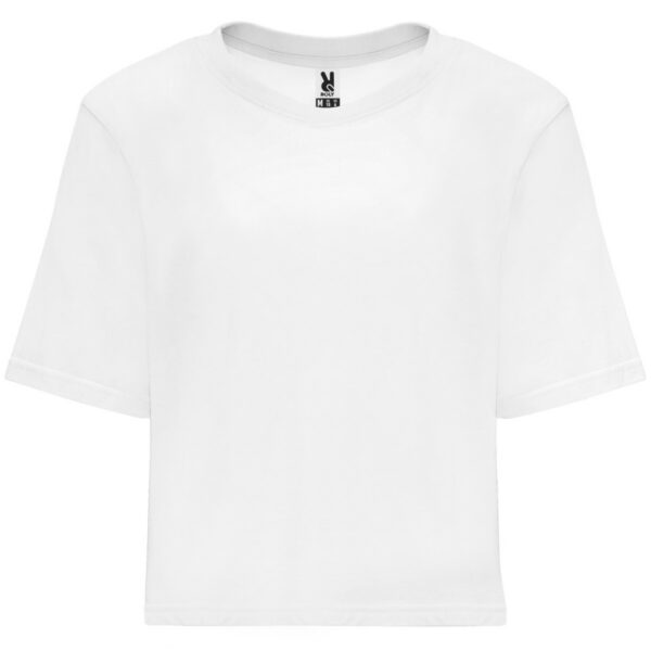 T-Shirt Donna Crop - Bianco