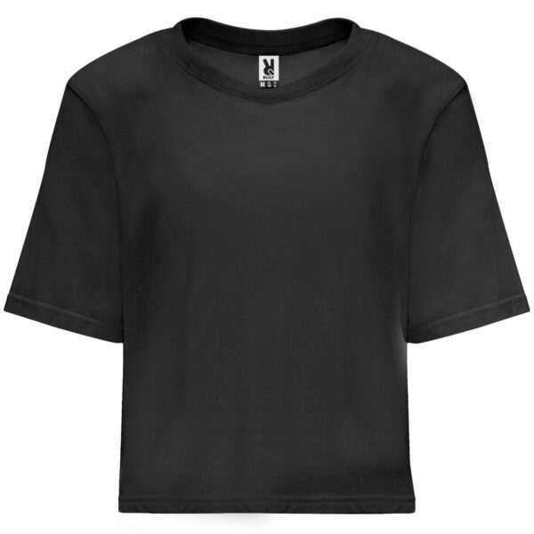 T-Shirt Donna Crop - Nero