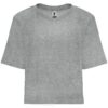 T-Shirt Donna Crop - Grigio Vigore