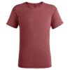 T-Shirt Effetto Lavato - Granata