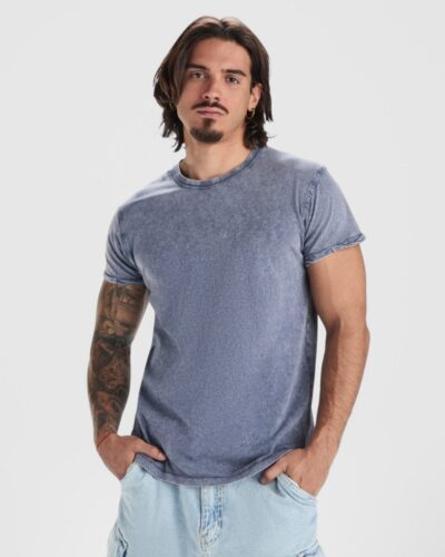 T-Shirt Effetto Lavato - modello 1
